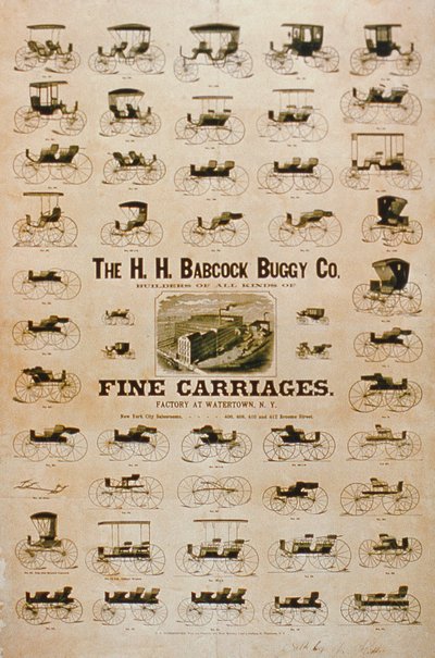 A H.H. Babcock Buggy Company, Fine Carriges alkotó: American School