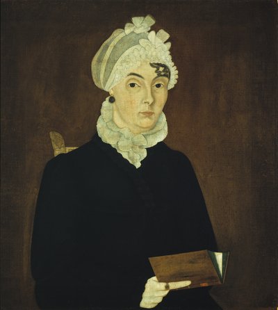 The Lady from Hornell, 1810 körül (olaj, falemez) alkotó: American School
