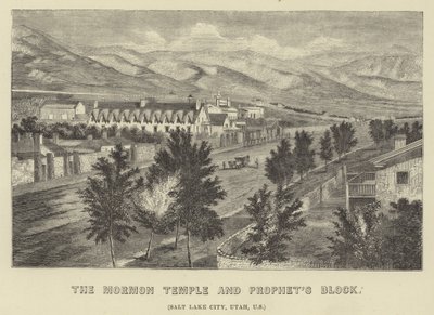 A mormon templom és a próféták blokkja alkotó: American School