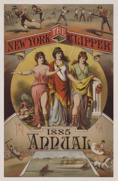 The New York Clipper Annual, 1885 alkotó: American School