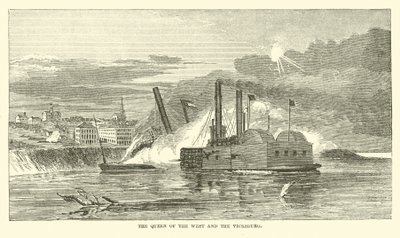 A Nyugat királynője és Vicksburg, 1863. február alkotó: American School
