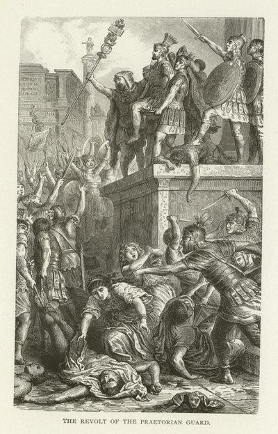 A praetorianus gárda lázadása alkotó: American School