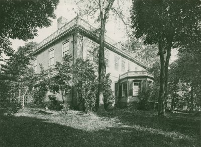 The Schuyler Mansion Albany (fotómélység) alkotó: American School