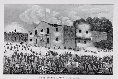Az alamo ostroma, 1836. március 6., William H. Brooker: „Texas, a texasi történelem megtestesítője, 1897” alkotó: American School
