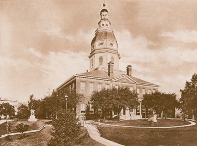 The State House, Annapolis (fotónyomat) alkotó: American School