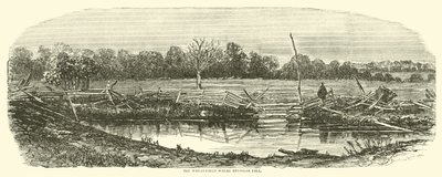 A búzamező, ahol Reynolds elesett, 1863. július alkotó: American School