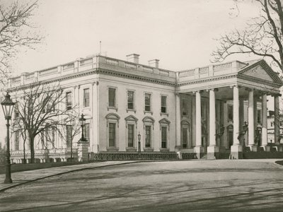 A Fehér Ház, Washington DC (fotogravír) alkotó: American School