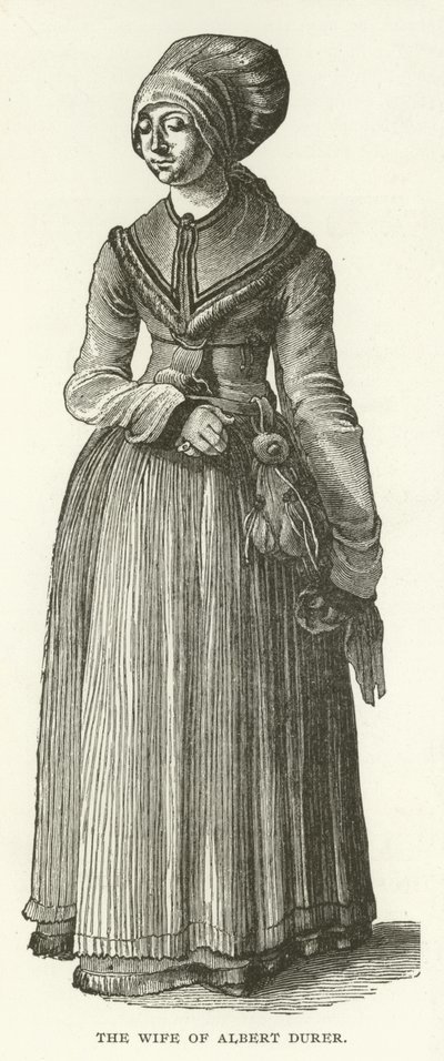 Albert Durer felesége alkotó: American School