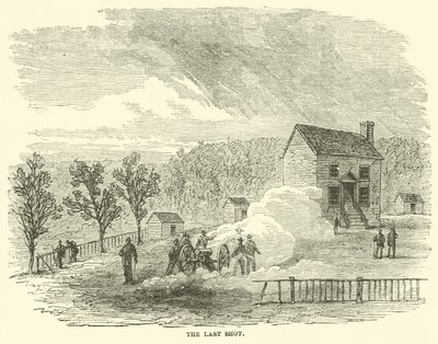 Az utolsó lövés, 1865. április alkotó: American School