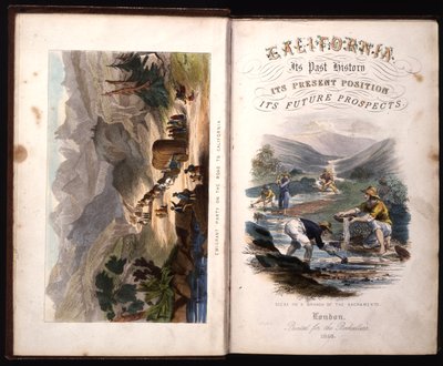 Kalifornia címlapja, múltja, jelenlegi helyzete, jövőbeli kilátásai G.A. Fleming, 1850 alkotó: American School