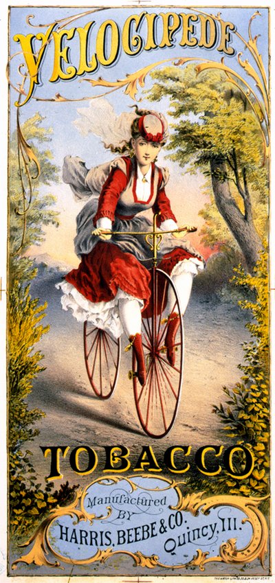 A Velocipede dohánymagazin hirdetése alkotó: American School