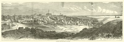 Vicksburg a hátulsó dombokról, 1863. május alkotó: American School