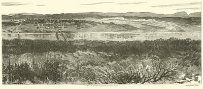 Knoxville-i kilátás a Keiths Hillsről, 1863. november alkotó: American School