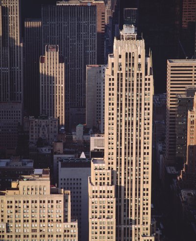 Kilátás a felhőkarcolókra alkotó: American School