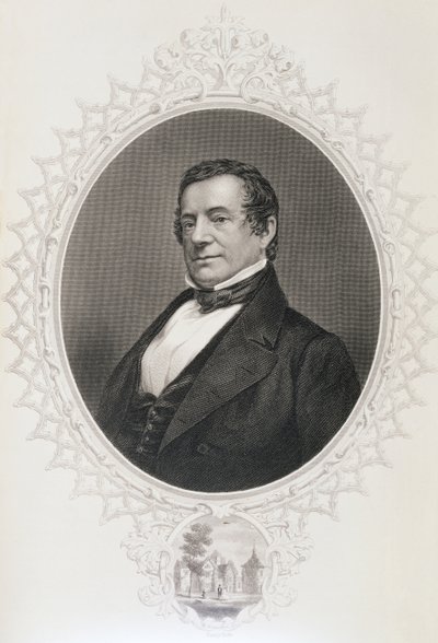 Washington Irving, az Egyesült Államok története, II. kötet, írta Charles Mackay. alkotó: American School