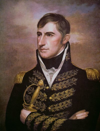 William Henry Harrison (1773-1841) (színes litó) alkotó: American School