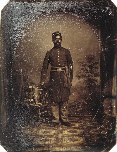 William J. Netson, 54. Massachusetts Infantry, 1863 körül (tintype) alkotó: American School