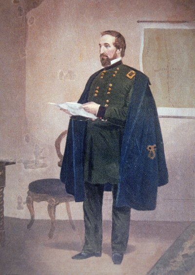 William Starke Rosencrans (1819-98) (színes litó) alkotó: American School