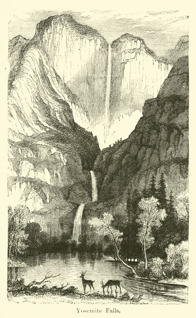 Yosemite-vízesés alkotó: American School