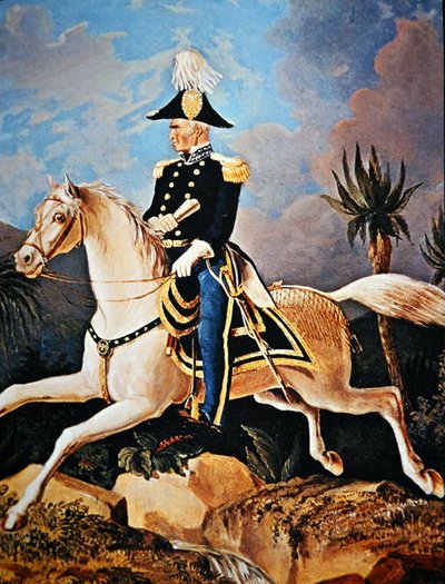 Zachary Taylor (színes litográfia) alkotó: American School