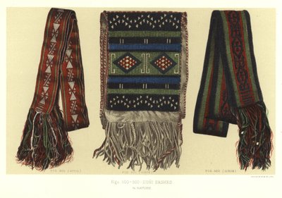 Zuni Sashes alkotó: American School