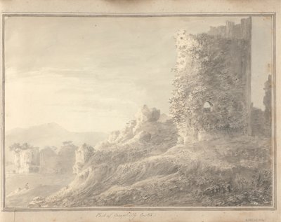 Kilátások Angliában, Skóciában és Walesben: a Caerphilly kastély része alkotó: Amos Green