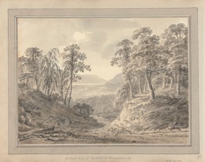Kilátások Angliában, Skóciában és Walesben; Túra Skóciában: Keswick és Bassenthwaite távoli kilátása alkotó: Amos Green