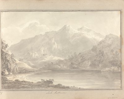Nézetek Angliában, Skóciában és Walesben: turné Skóciában; Loch Katterine alkotó: Amos Green