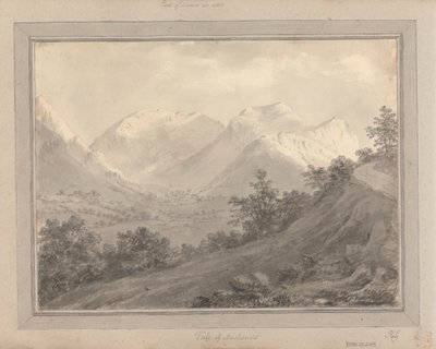 Kilátások Angliában, Skóciában és Walesben; Turné Skóciában: Vale of Newlands, AG alkotó: Amos Green