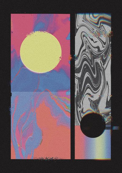 Kozmikus zavarok körökben alkotó: Amy Louise Baker