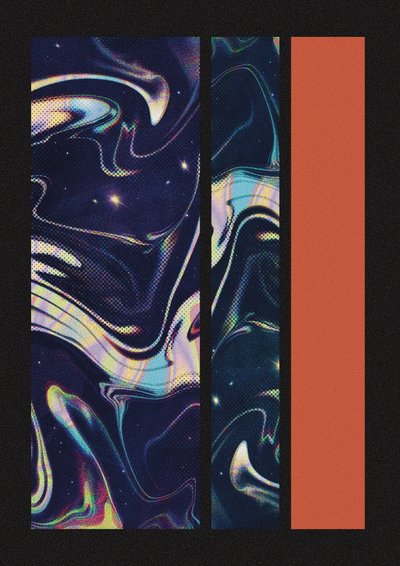 Galaxy színblokk alkotó: Amy Louise Baker