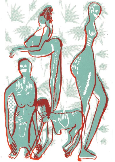 Forms 2, 2015 (képernyőnyomtatás) alkotó: Amy Louise Evans