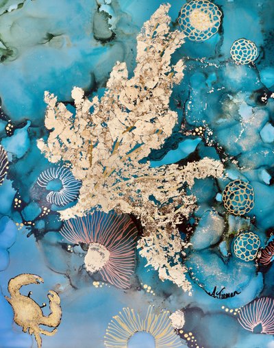 Az Arany-óceán mélyei alkotó: Amy Tieman