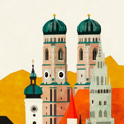 München, Liebfrauenkirche alkotó: Ana Rut Bre