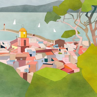 Saint Tropez Kopia 2 alkotó: Ana Rut Bre