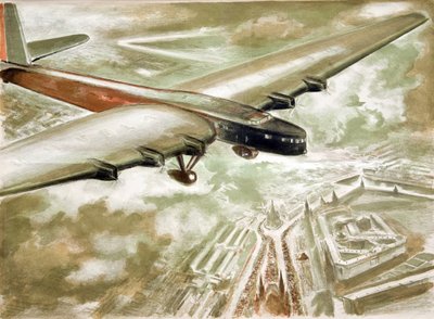 Repülés a Vörös téren, 1937. alkotó: Anatoly Andreyevich Suvorov