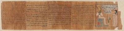 Tayuhenutmut temetkezési papiruszai alkotó: Ancient Egyptian