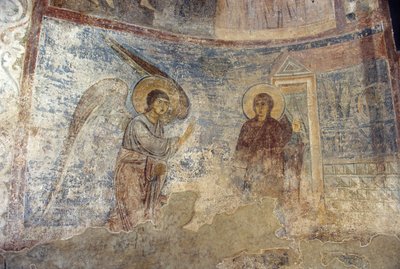 Az Angyali üdvözlet alkotó: Ancient Russian frescos