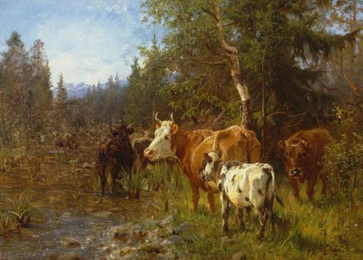 Tehenek a vízoszlopnál alkotó: Anders Askevold