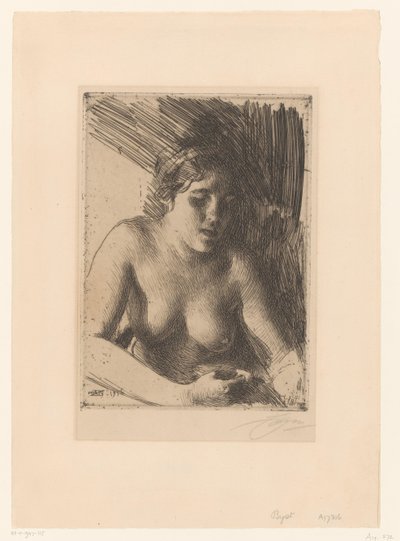 Borítékok alkotó: Anders Leonard Zorn (signed by artist)