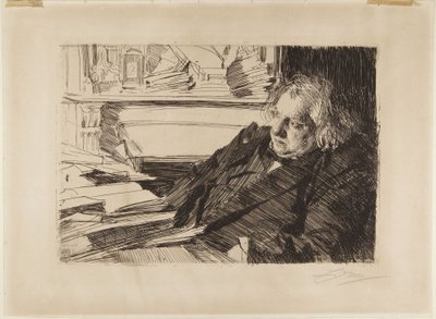 Ernest Renan alkotó: Anders Leonard Zorn