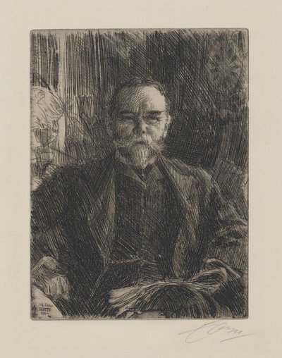 John Milton Hay alkotó: Anders Leonard Zorn