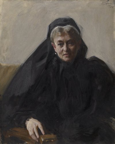 Maria Sheldon Scammon, 1895 alkotó: Anders Leonard Zorn