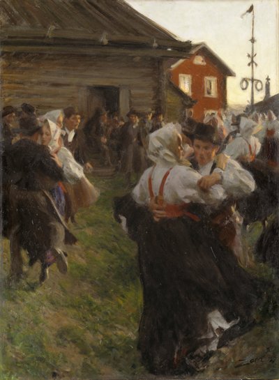 Nyári Tánc alkotó: Anders Leonard Zorn