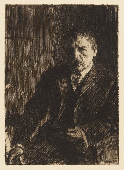 Önarckép II, 1904 alkotó: Anders Leonard Zorn