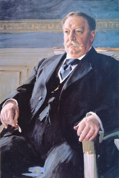 William H. Taft (1857-1930) (színes litó) alkotó: Anders Leonard Zorn