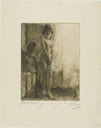 Egy sötét sarok alkotó: Anders Leonard Zorn
