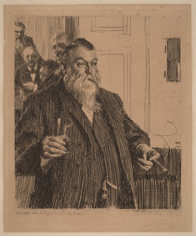 Koccintás II alkotó: Anders Zorn