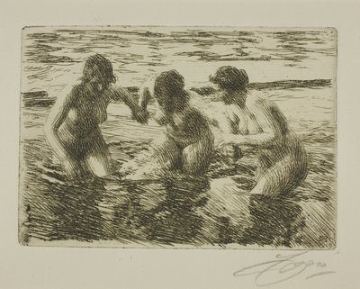Az Áramlattal szemben alkotó: Anders Leonard Zorn