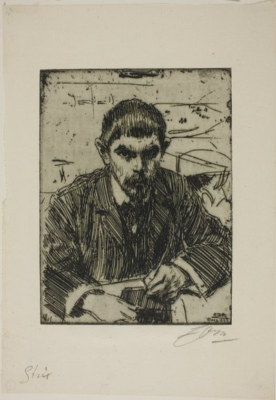 Albert Engström alkotó: Anders Zorn